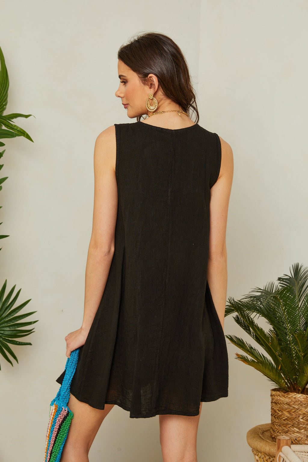 Vestido Negro - Mujer