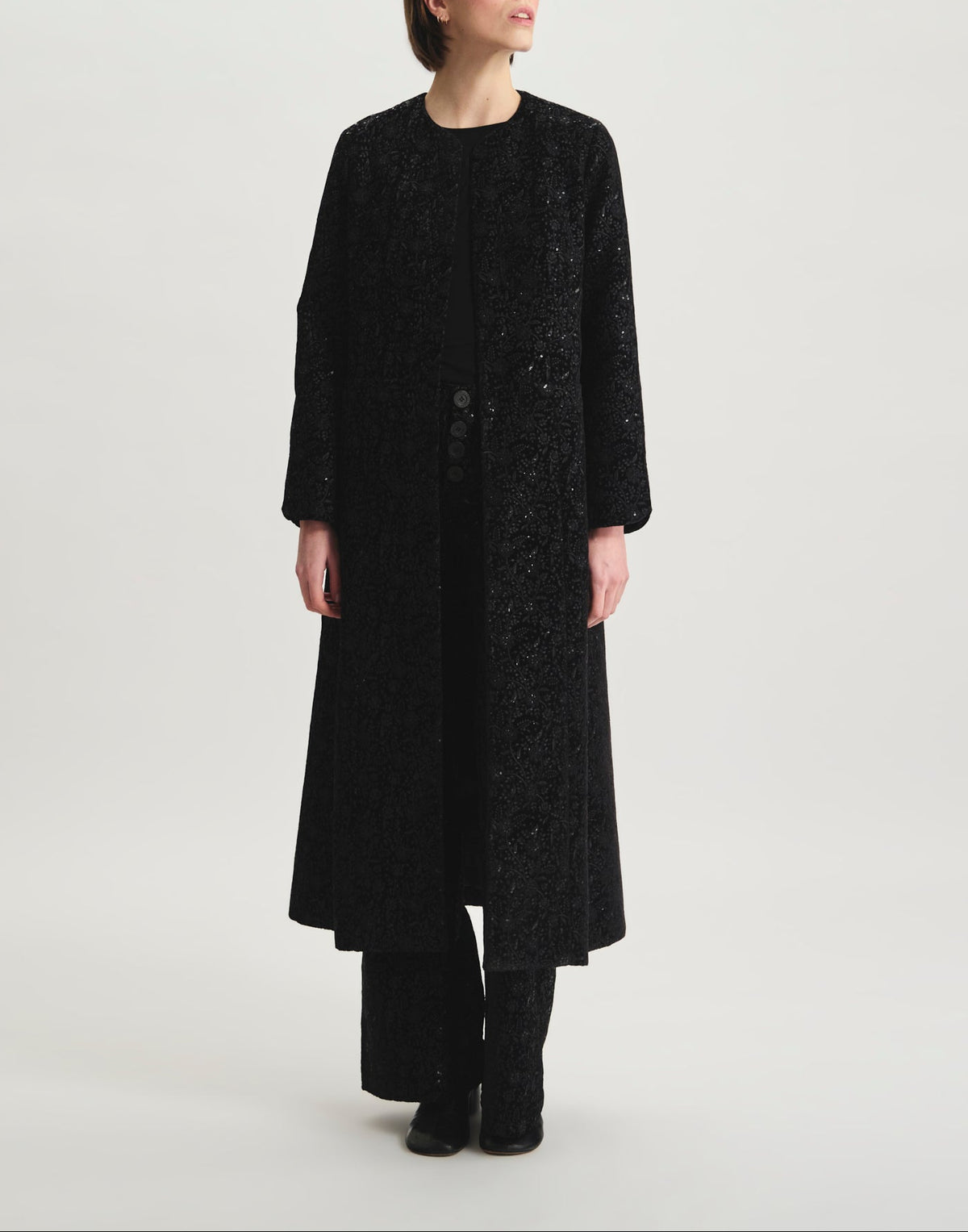 Manteau Rusalka - Noir