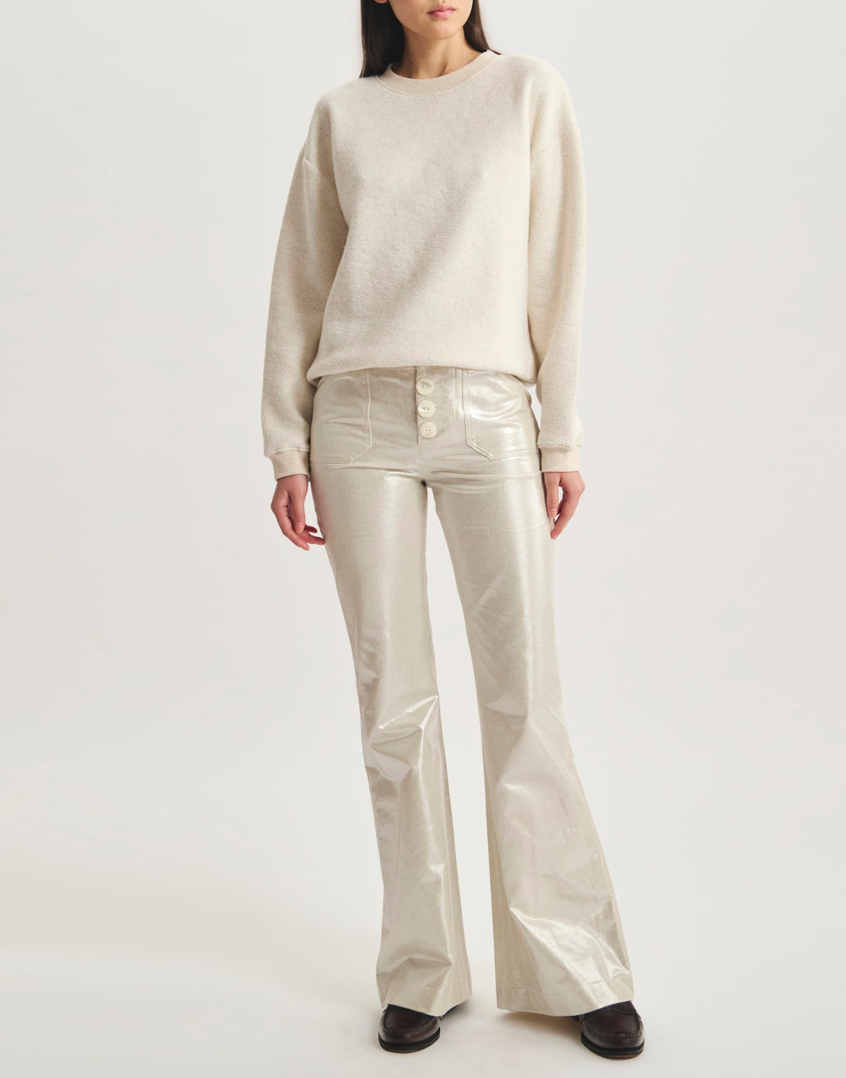 Pantalon Charlotte - Argenté