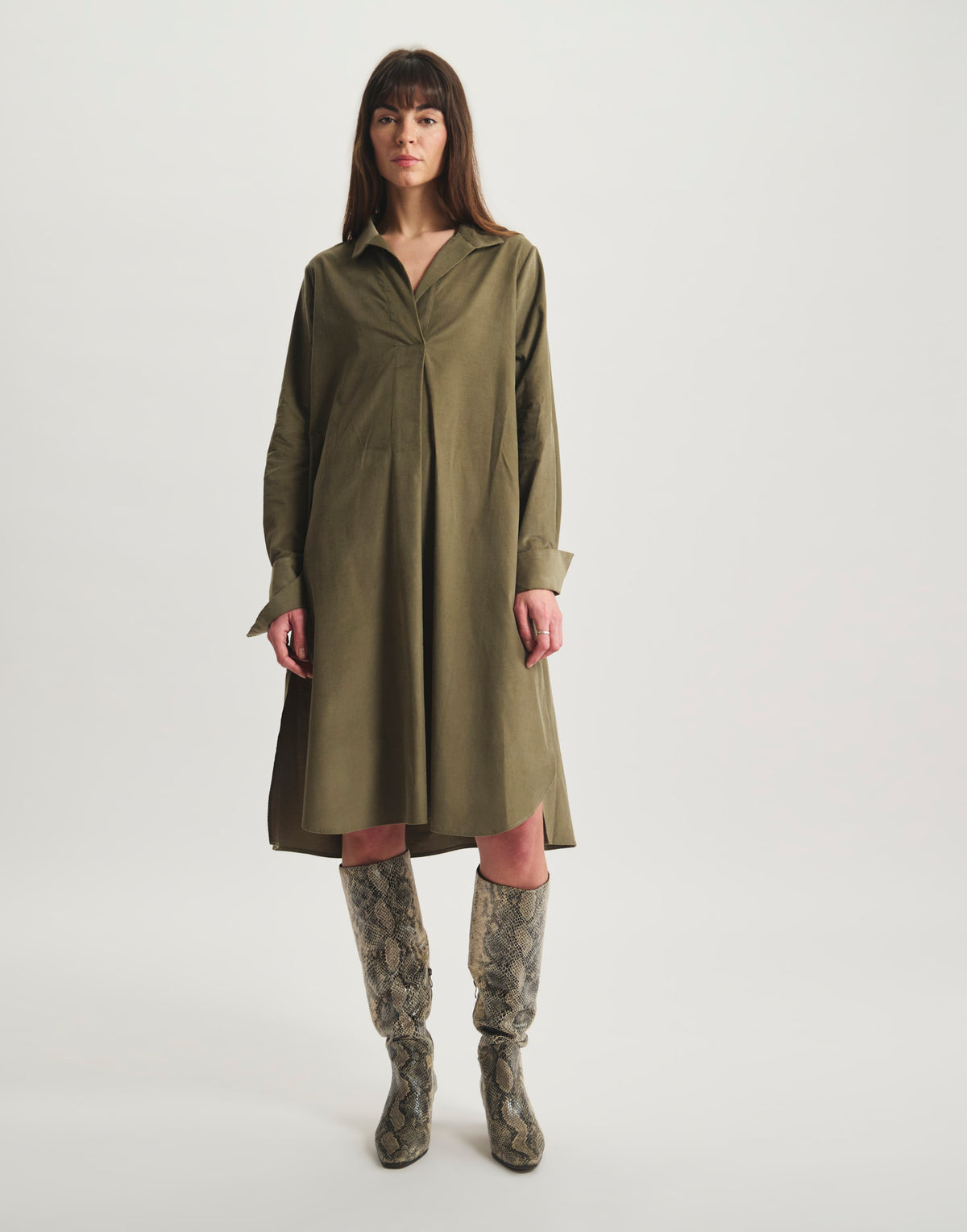 Robe Noella - Kaki