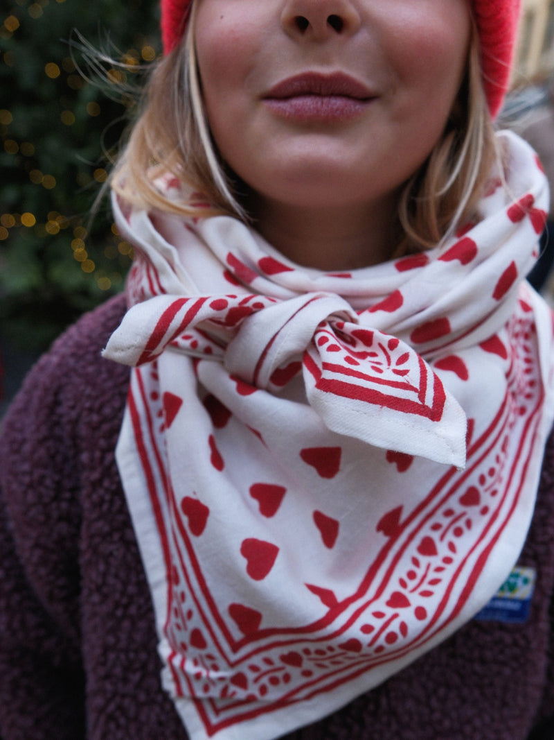 Foulard Adulte Love Cherry 100Cm