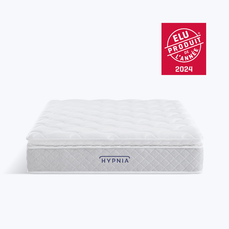 Pack - Bien-Être Suprême mattress + Chêne Clair slat base