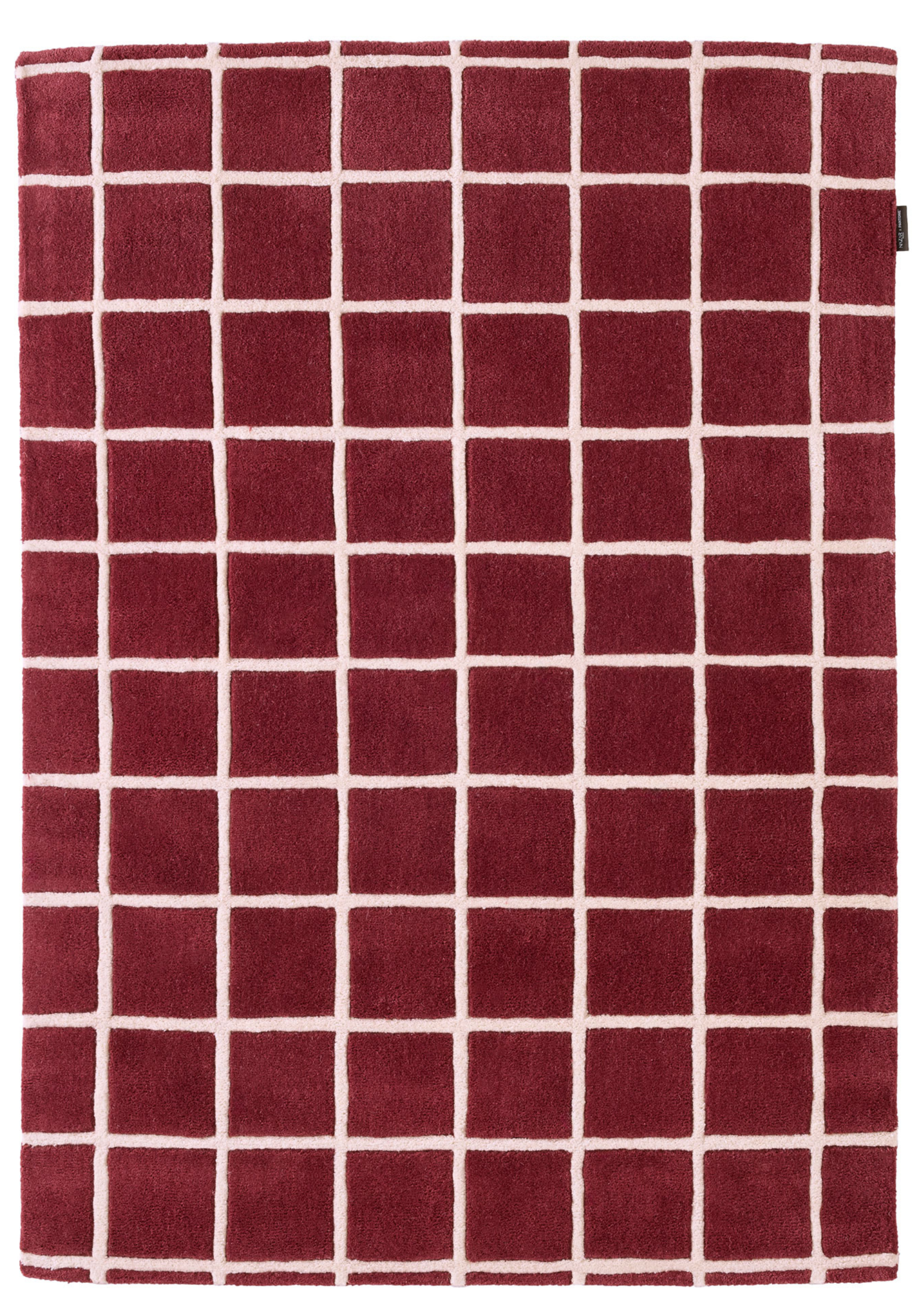 Storm red – Wool rug – P_RO1010ROU Storm red