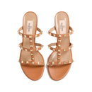 Mules - Valentino Garavani Rockstud - Brown