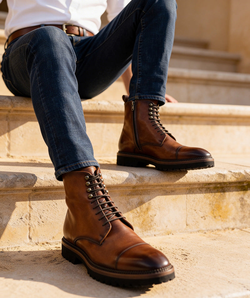 Bottines Alessandro - Marron