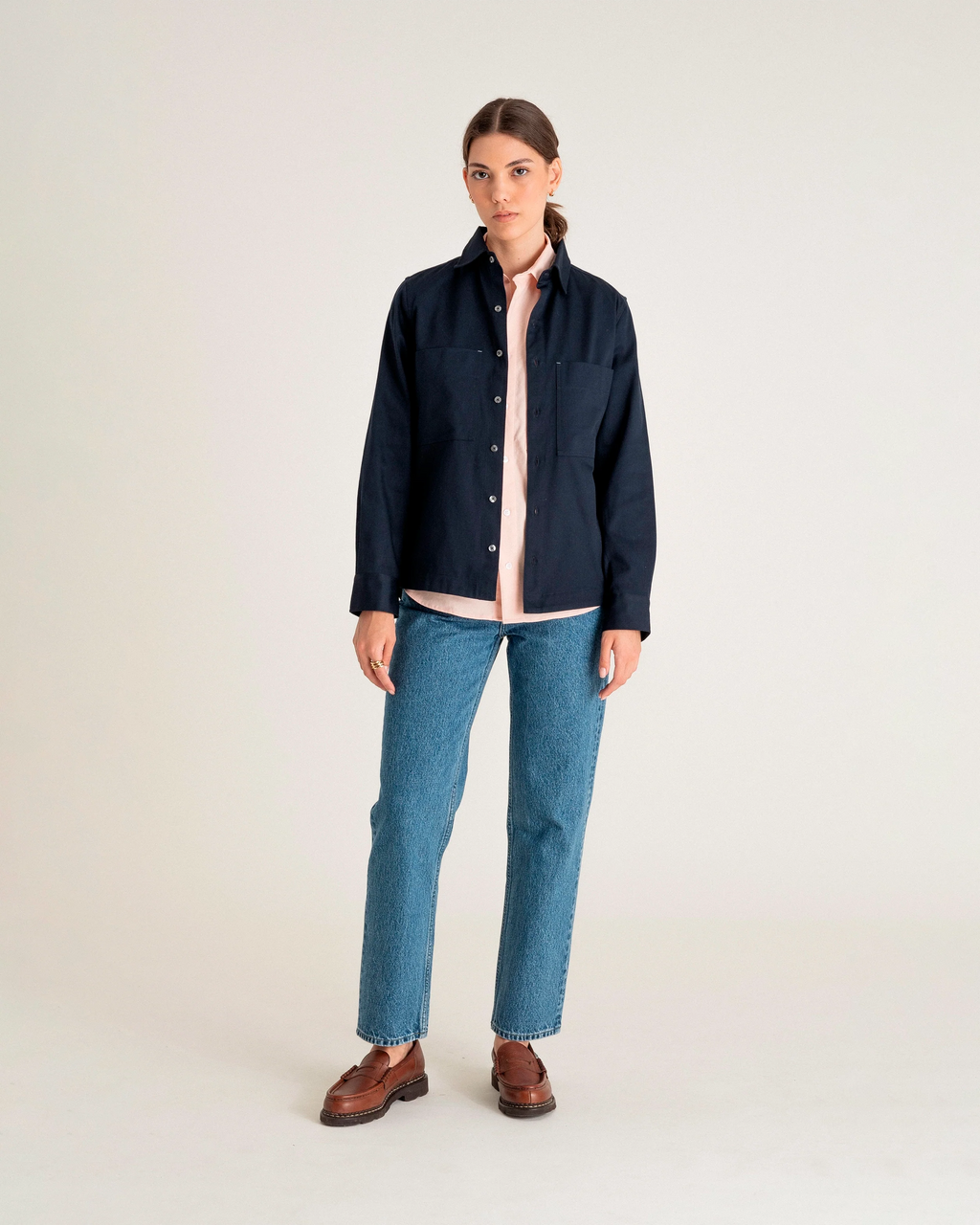 Sur-Chemise Otto Navy