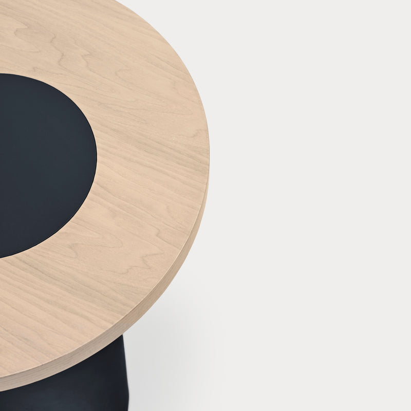 Nori - Table D'Appoint - Lumière Naturelle & Bleu