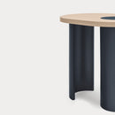 Nori - Table D'Appoint - Lumière Naturelle & Bleu