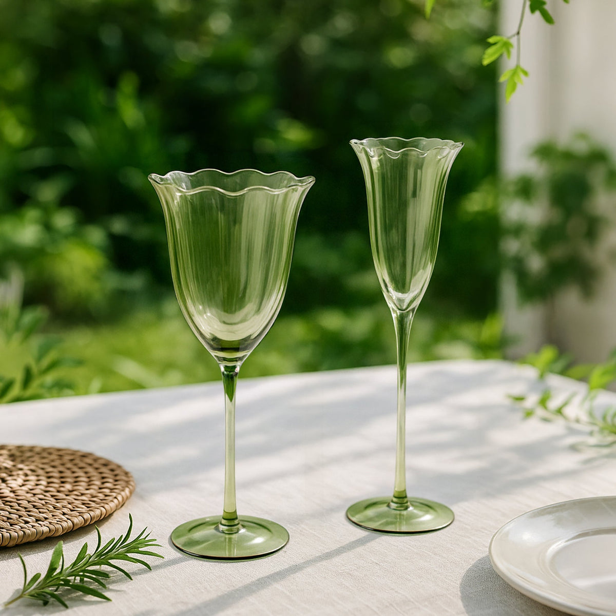 Eden - Lot De 4 Flûtes - 17Cl - Verre