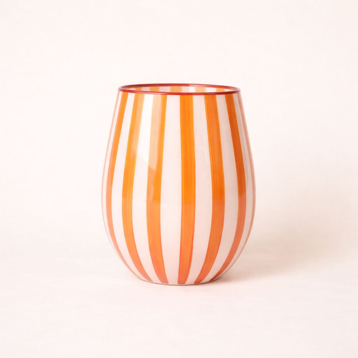 Set di 3 bicchieri - Circo - 40 cl - Vetro - Arancione