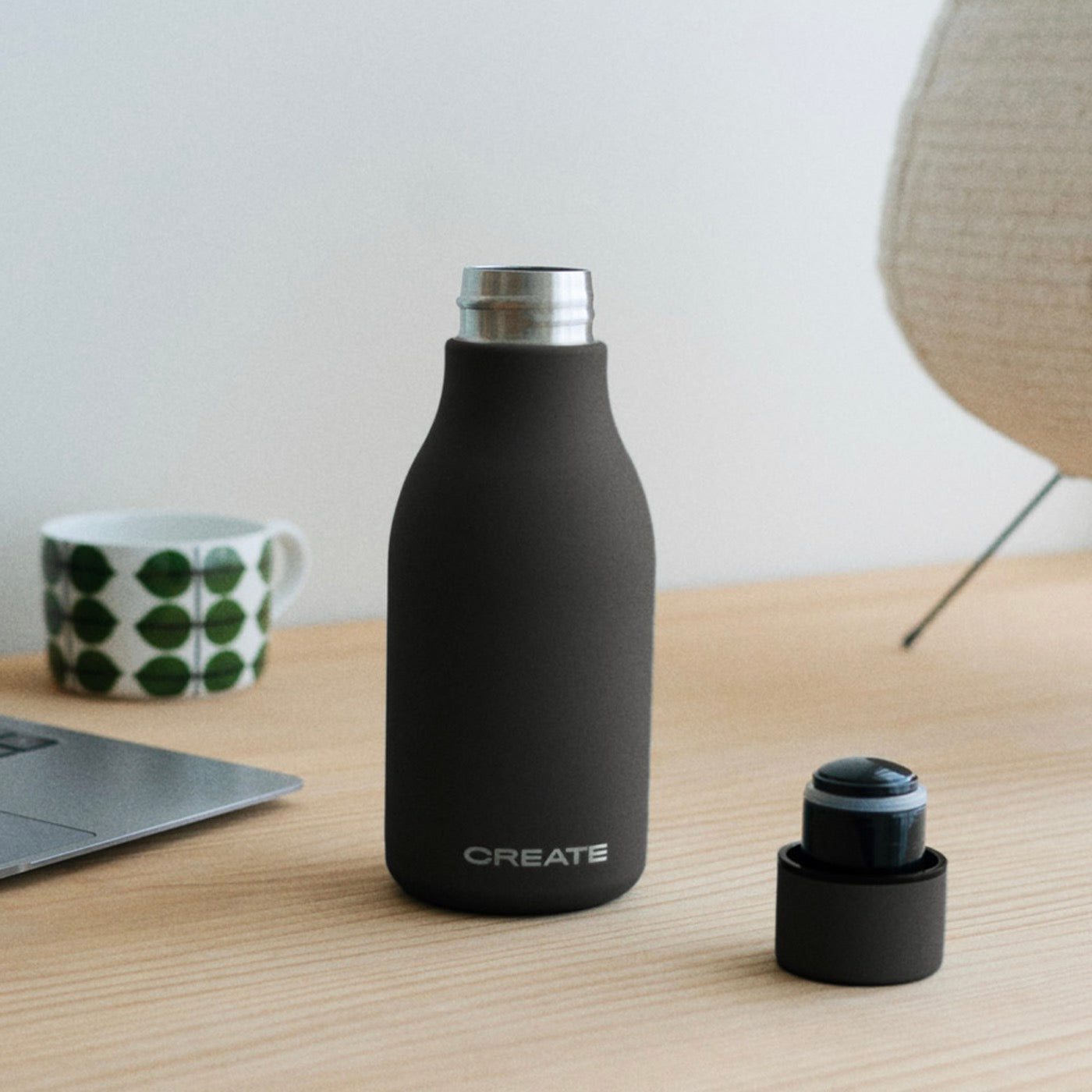 Bottle Studio - Bouteille Thermos En Acier Inoxydable 350Ml - Noir