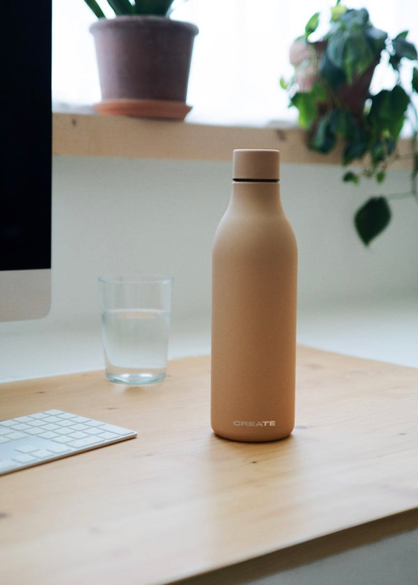 Bottle Studio - 750Ml Stainless Steel Thermos Bottle - Mocha