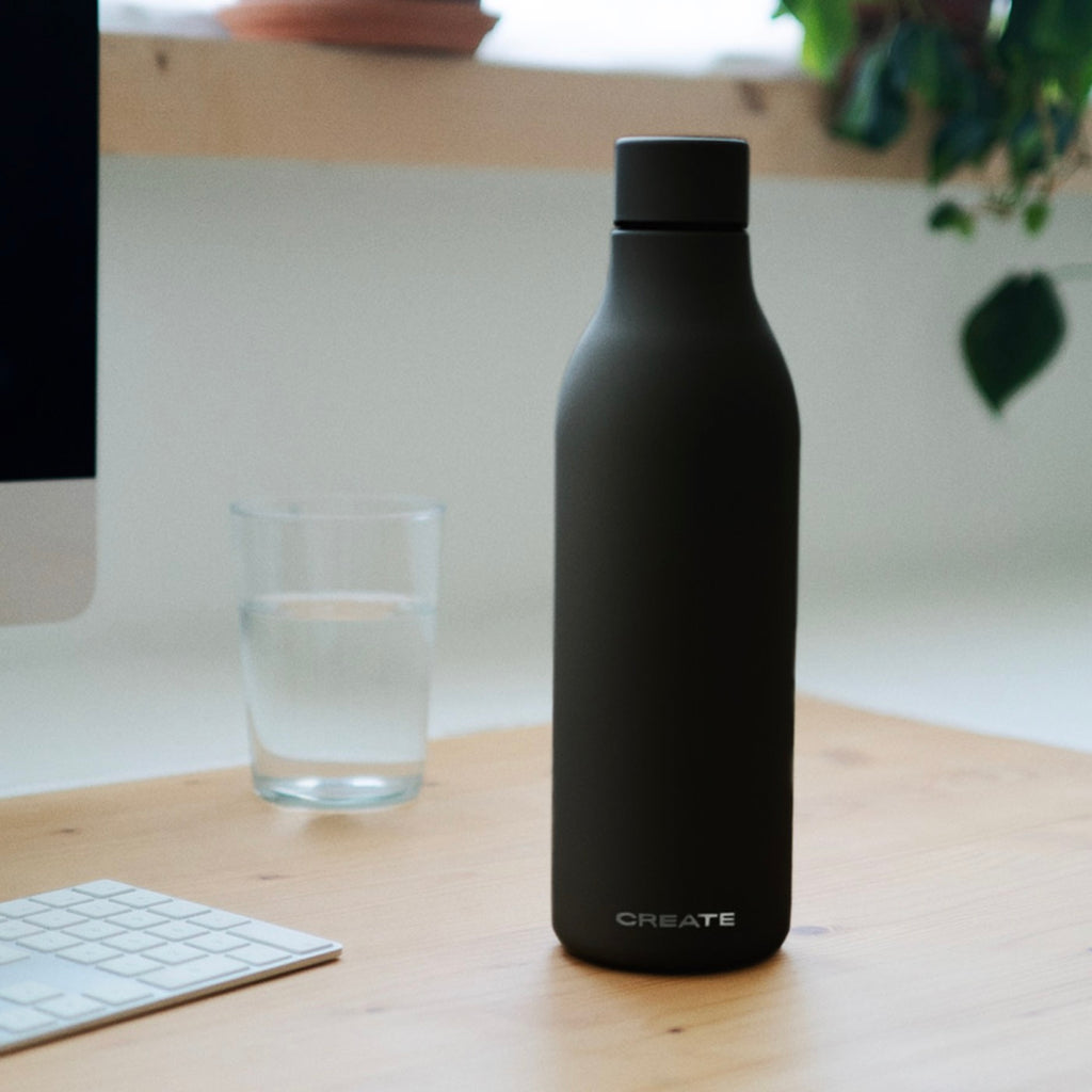 Bottle Studio - Bouteille Thermos En Acier Inoxydable 750Ml - Noir
