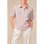 Suncoo - Blusa De Lino - Malva