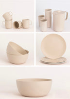 Kitchenware Outdoor Eco Collection - Pack Vaisselle D'Extérieur - Sable