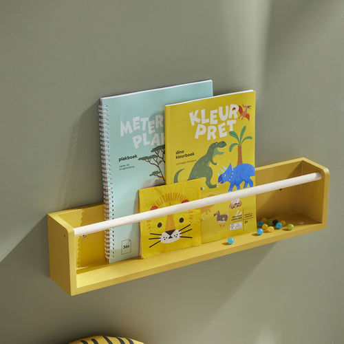 Etagere Enfant Bois - Rdc 2024 - Jaune