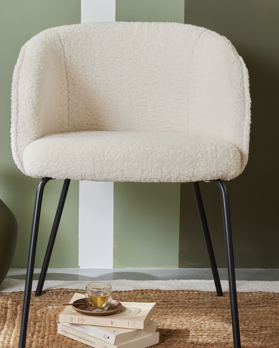 Matcha - Fauteuil Teddy - Craie