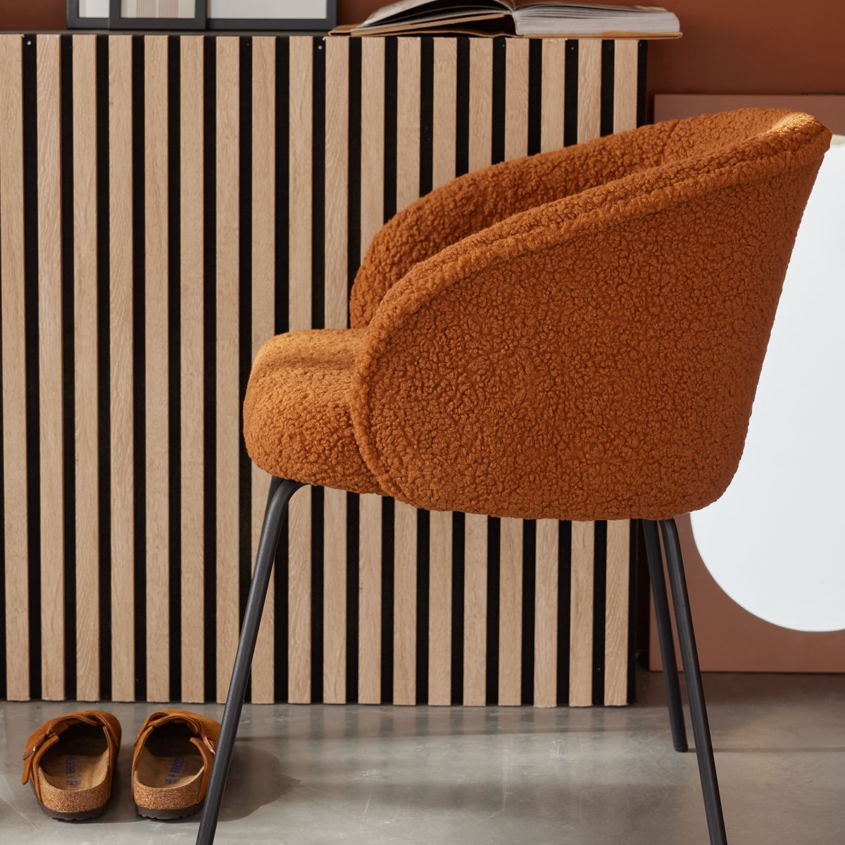 Moka - Teddy Armchair - Bronze