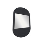 Moka - Oval Mirror - Charcoal