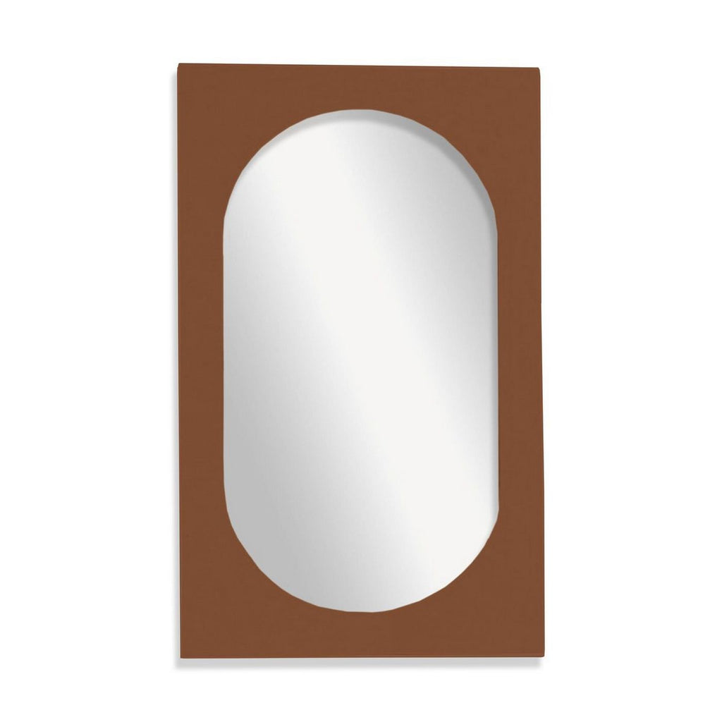Moka - Miroir Ovale - Caramel