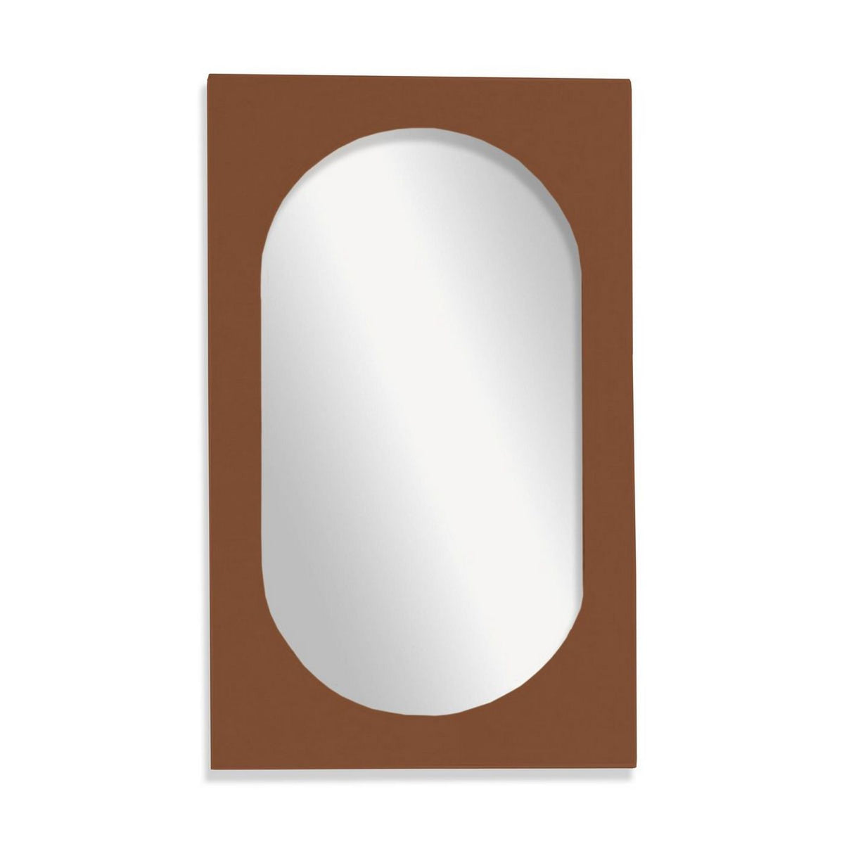 Moka - Miroir Ovale - Caramel