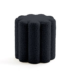 Moka - Pouf Teddy - Fusain
