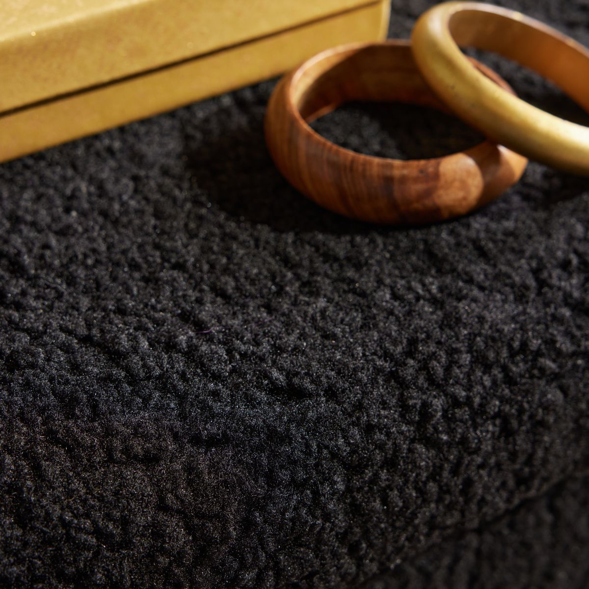 Matcha - Teddy Folding Ottoman - Charcoal