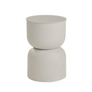 Table D'Appoint  - Moka - Blanc