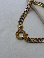 Collar Agatha vintage - Eslabones dorados