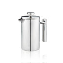 Gustavo - Cafetera Prensa Francesa, 600 Ml - Plata