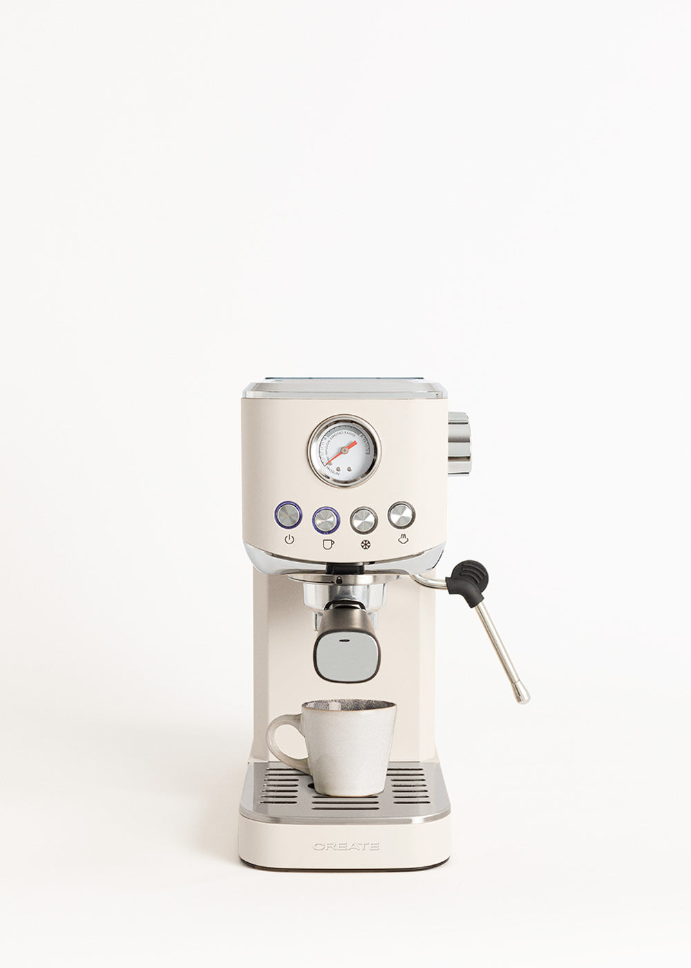 Thera Classic Compact - Machine À Expresso Avec Fonction Café Froid - Blanc Cassé