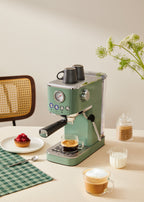 Thera Classic Compact - Machine À Expresso Avec Fonction Café Froid - Vert Sauge