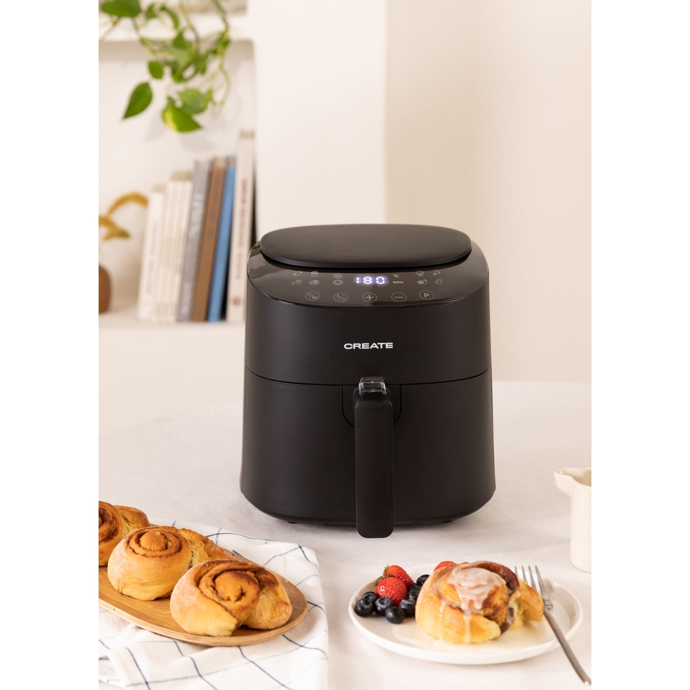 Air Fryer Pro Compact - 3.5 L Oil-Free Fryer - Black