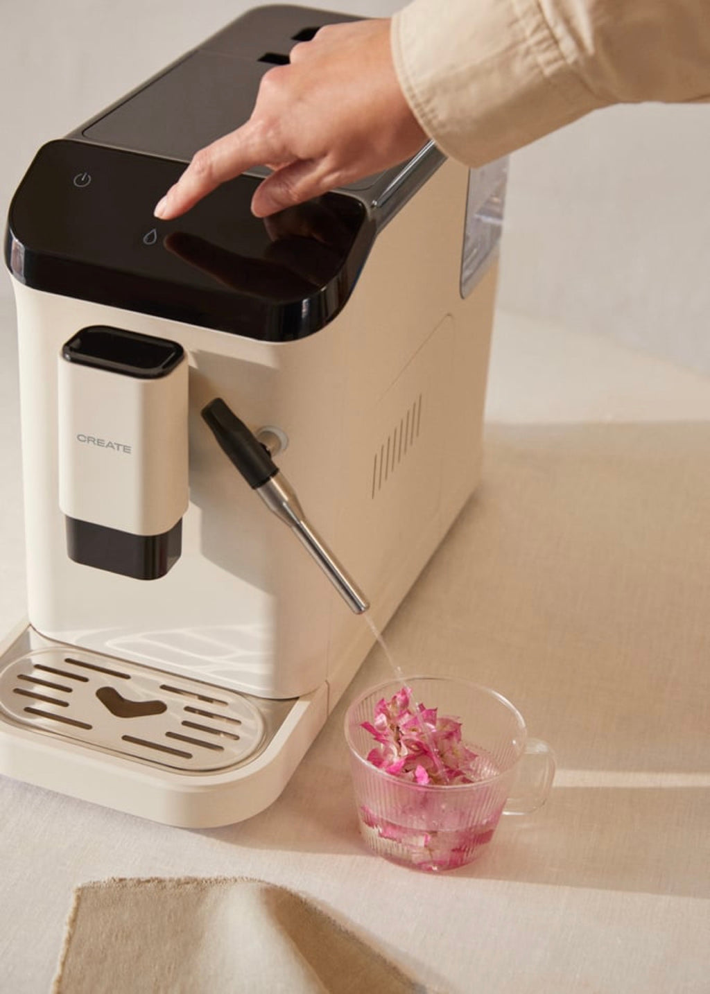 Thera Matic Touch - Cafetera Superautomática - Blanco Roto