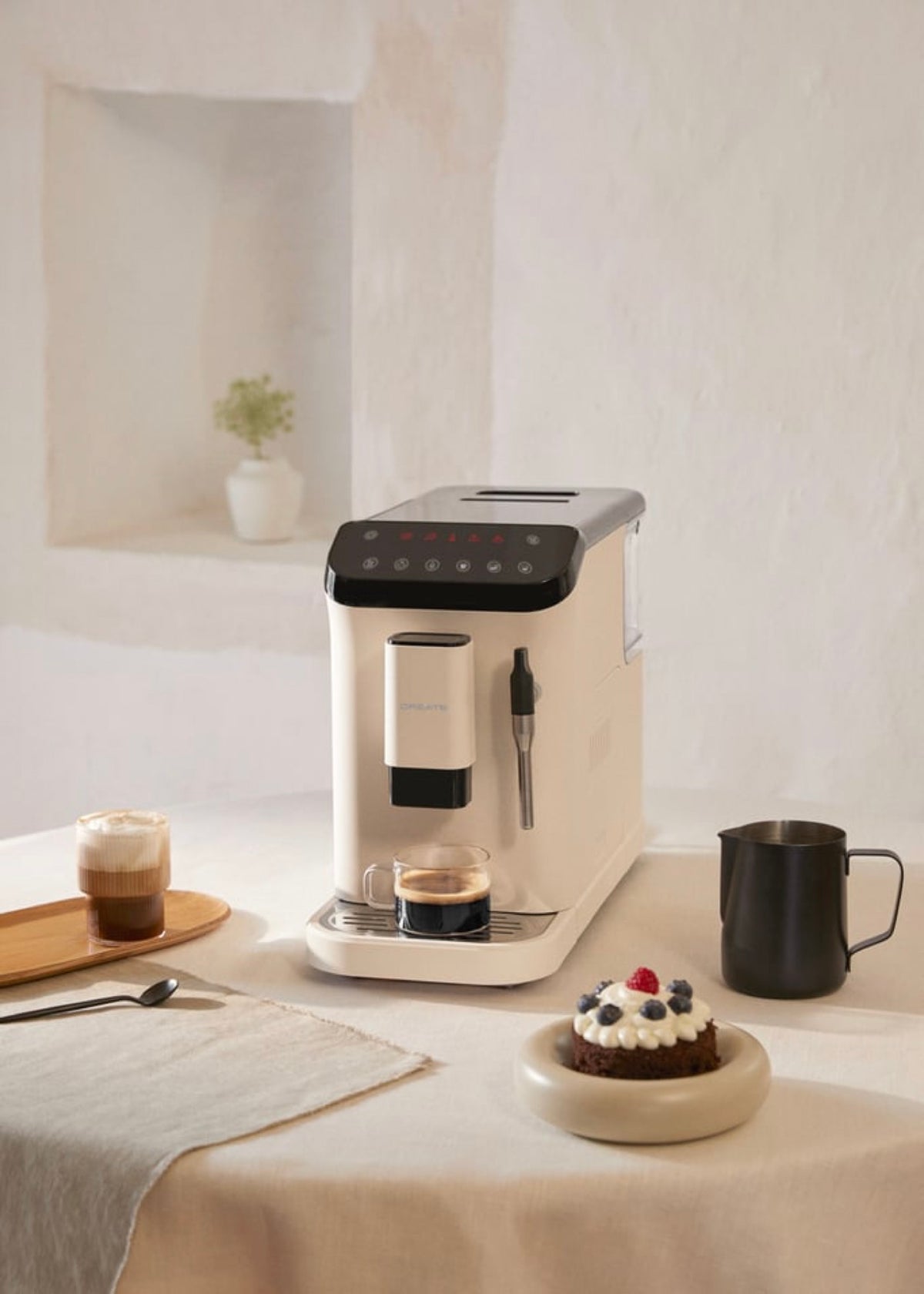 Thera Matic Touch - Cafetera Superautomática - Blanco Roto