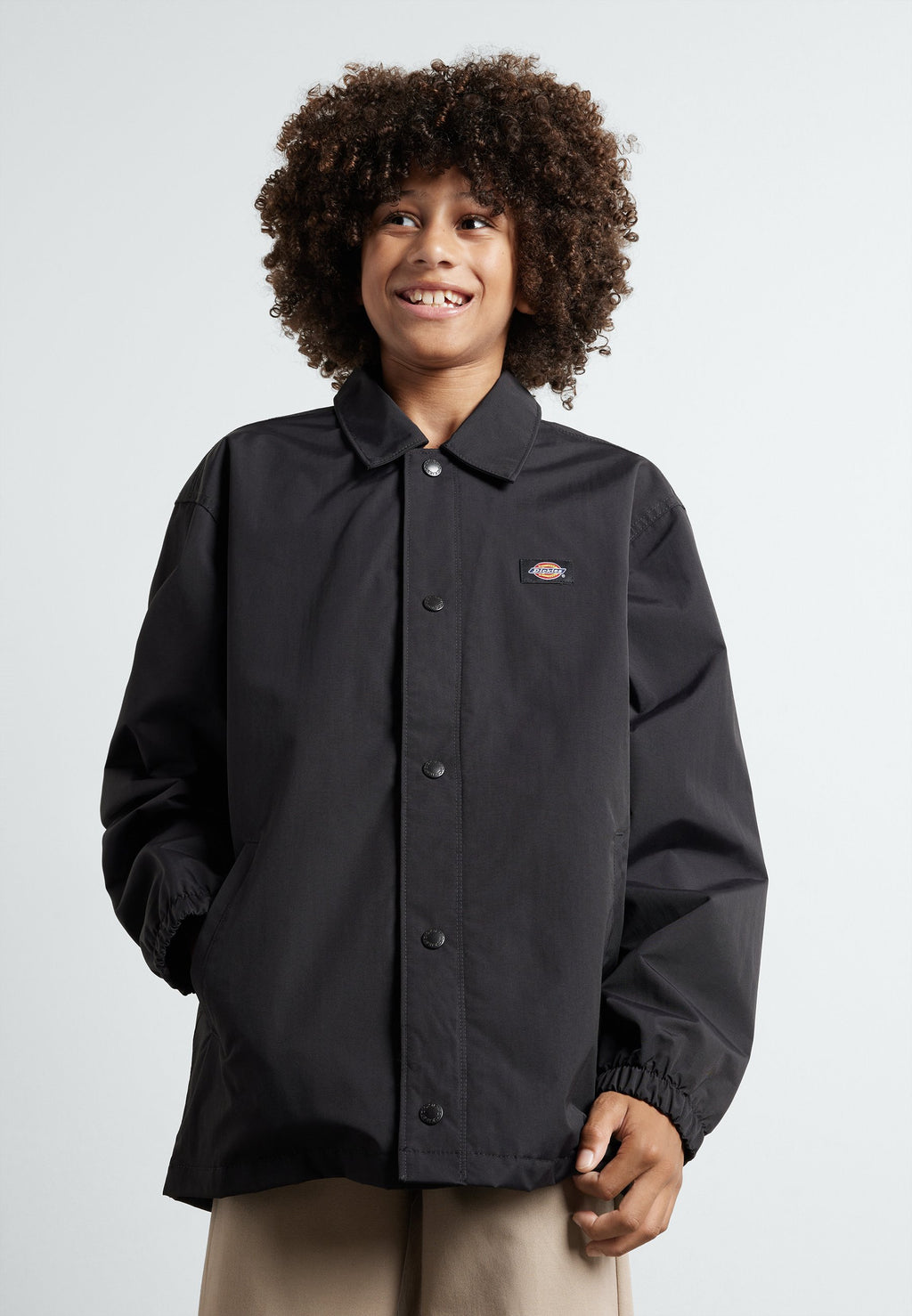 Youth Oakport Coach Unisex - Mid-Season Jacket - Black - Black