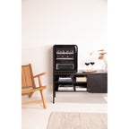 Winecooler Retro M - Cave A Vin Electrique 12 Bouteilles - Noir