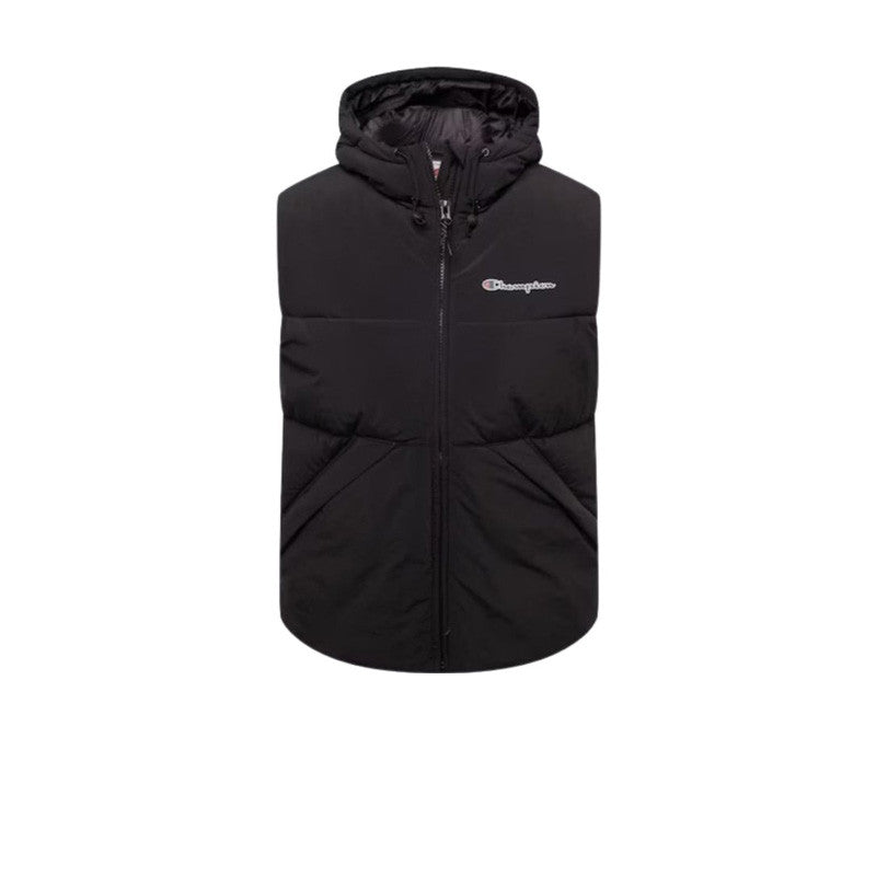 Doudoune Sans Manches Champion Hooded Full Zip Vest - Noir
