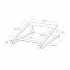 Support 2-En-1 Pour Ordinateur Et Tablette Tower - Blanc