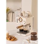 Thera Retro - Cafetière Expresso - Blanc Cassé