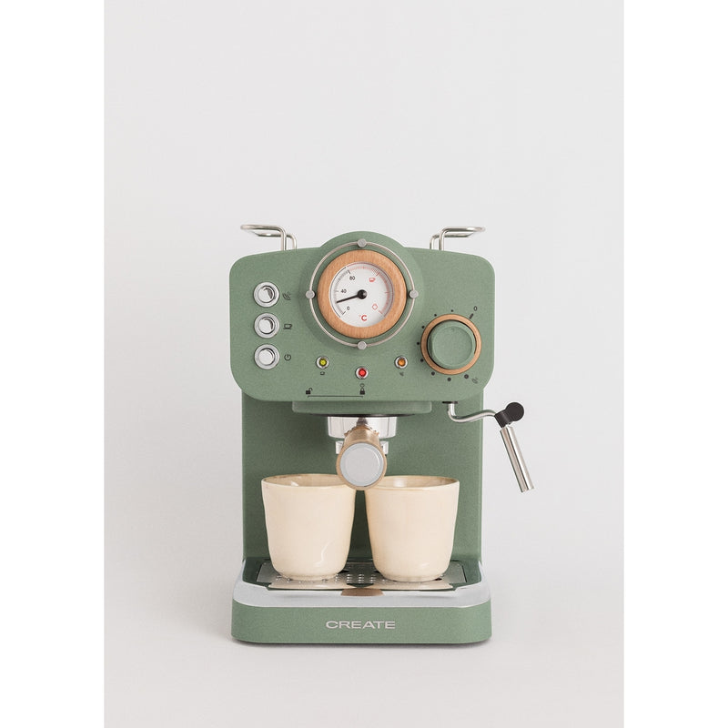 Thera Retro - Cafetera espresso - Verde salvia