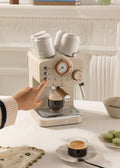 Thera Retro - Espresso Coffee Maker - Sand