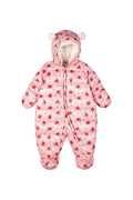 Combipilote À Capuche - Rose - Bébé Fille