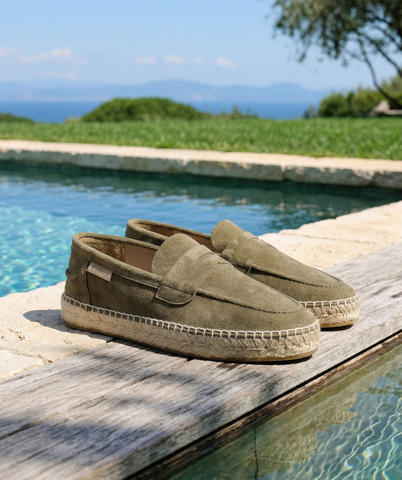 Mocassins Nevada - Vert