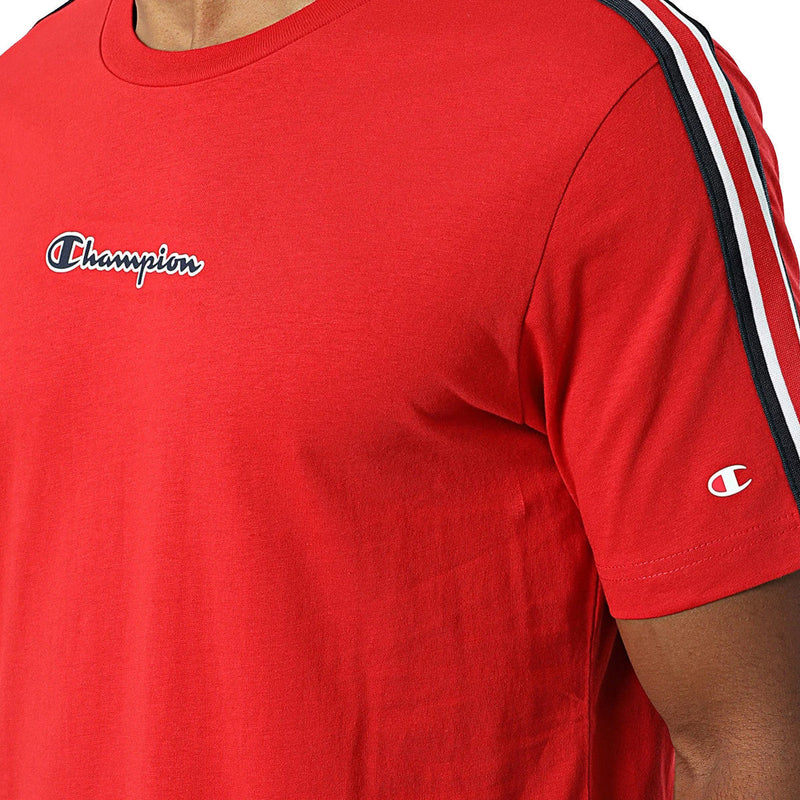 T-Shirt Champion Crewneck - Rouge