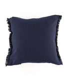 Haomy - Housse De Coussin Tikri - Denim - 2 Tailles