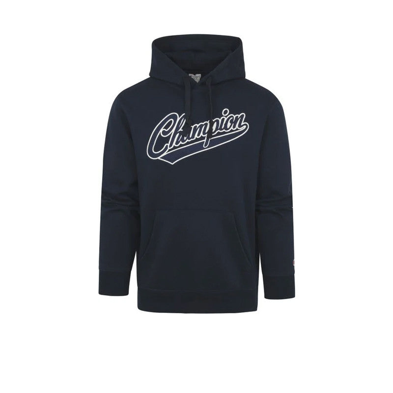 Sweat À Capuche Champion - Bleu Marine, Blanc.