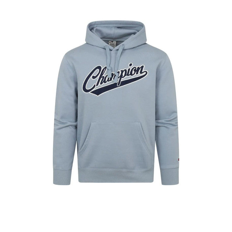 Sweat À Capuche Champion - Bleu Ciel, Noir