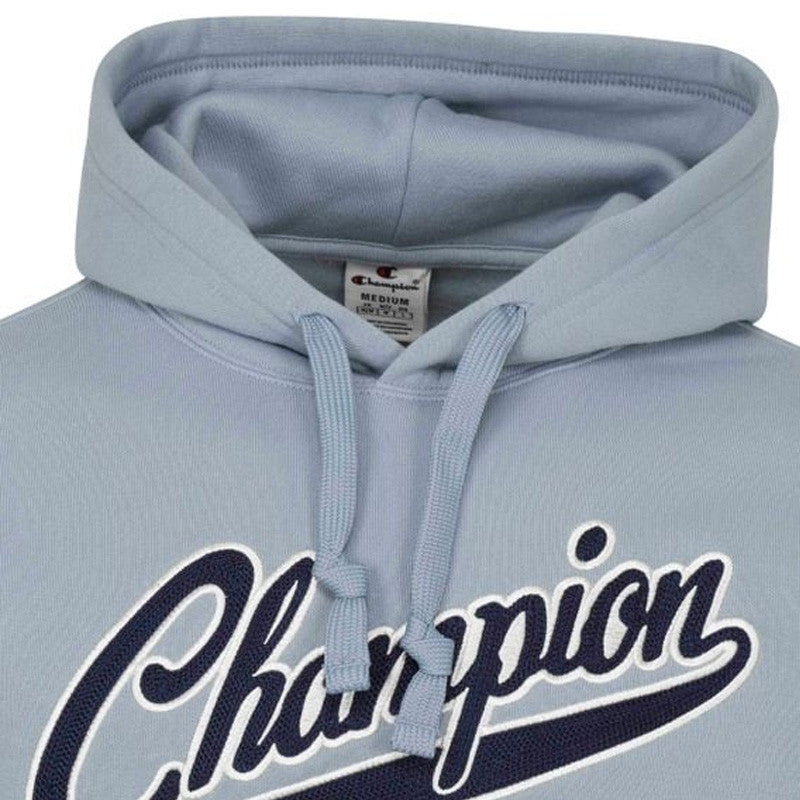 Sweat À Capuche Champion - Bleu Ciel, Noir