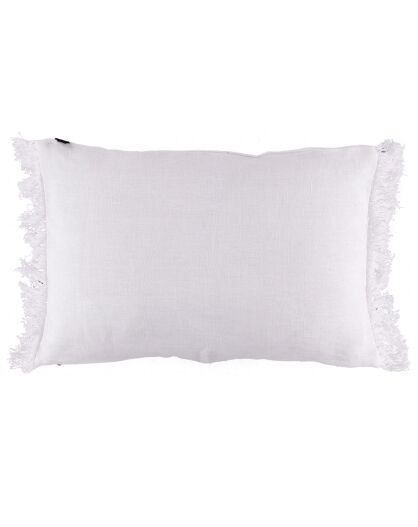 Haomy - Housse De Coussin Wani - Blanc - 2 Tailles